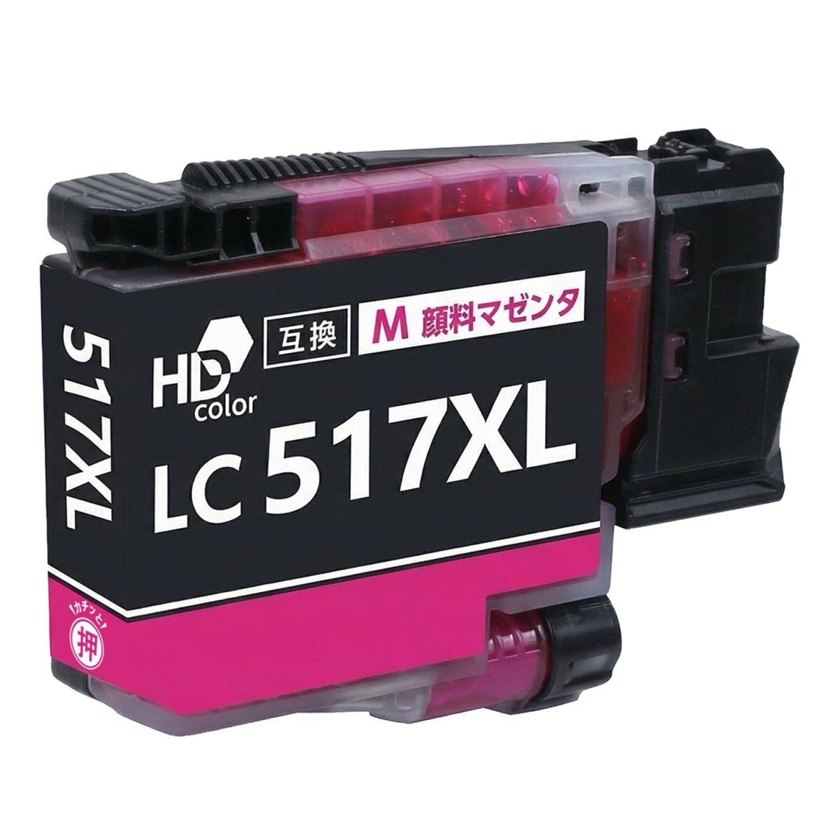 ブラザー用 LC517XLM 互換インク 顔料マゼンタ 大容量