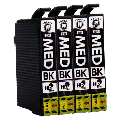 エプソン用 MED-BK (メダマヤキ)  互換インク ブラック