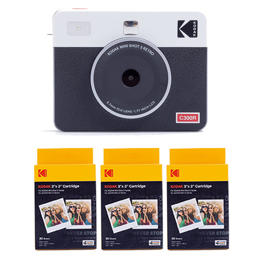 Kodak Mini Shot 3 RETRO インスタントカメラ コダック