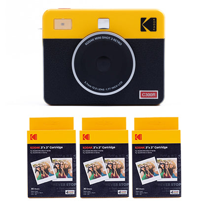Kodak Mini Shot 3 RETRO インスタントカメラ コダック