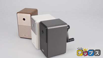 手動鉛筆削り E71160 ブラウン