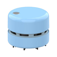 卓上クリーナー スカイブルー 乾電池式 QDC01