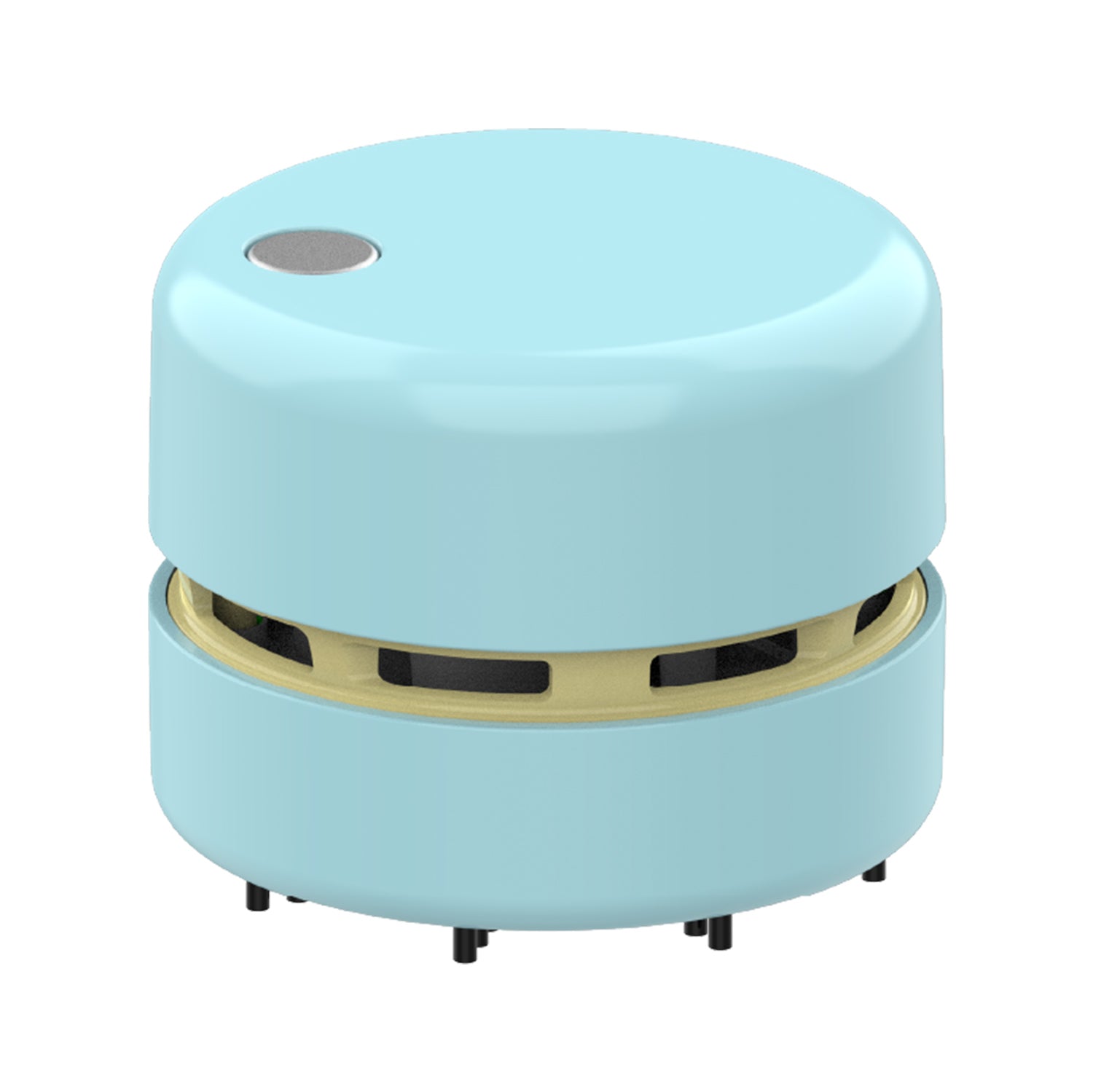 卓上クリーナー ミントイエロー 乾電池式 QDC01