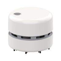 卓上クリーナー ミルキーホワイト 乾電池式 QDC01