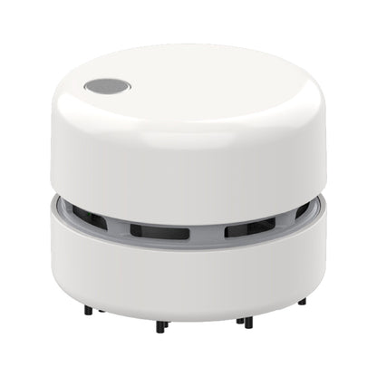 卓上クリーナー ミルキーホワイト 乾電池式 QDC01