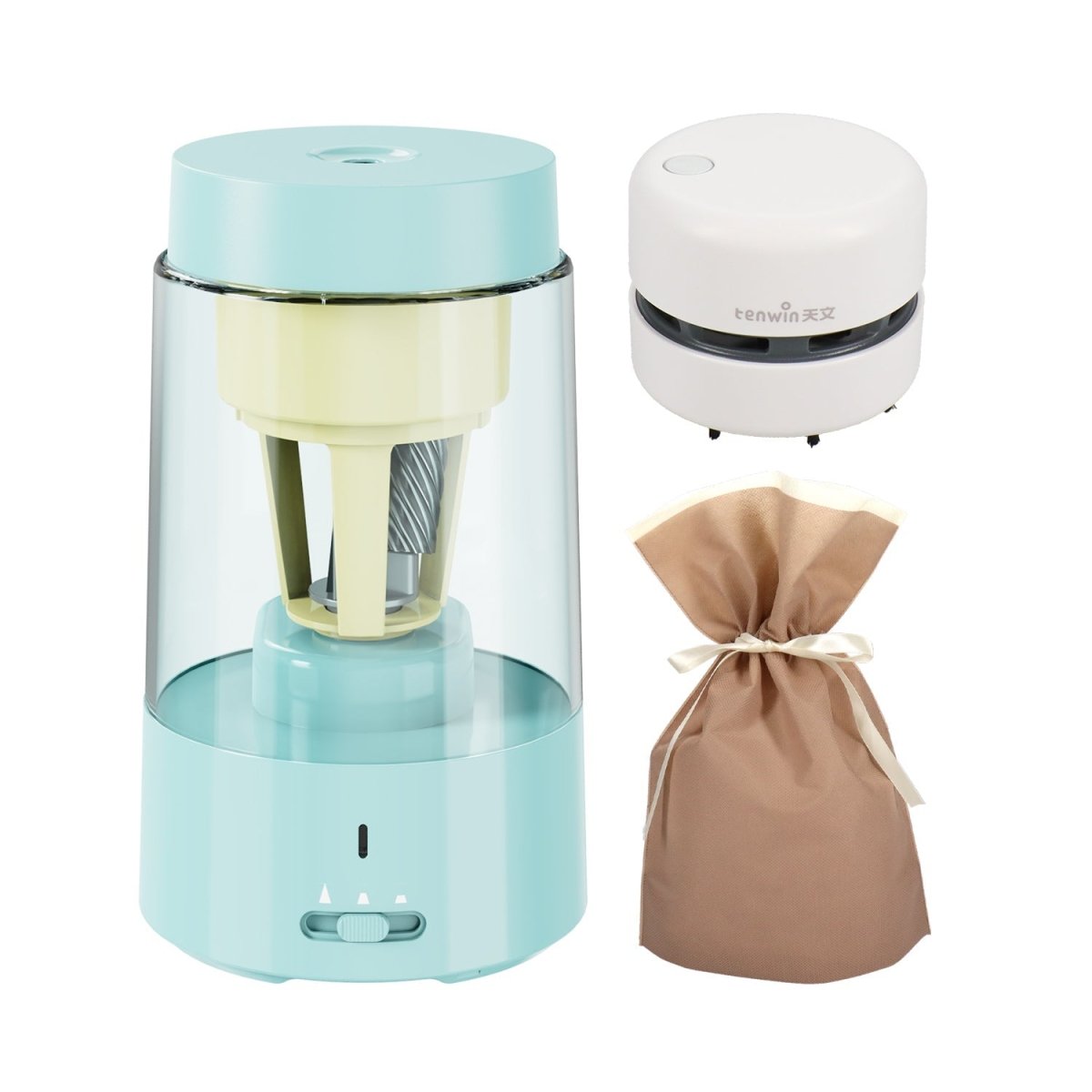 電動鉛筆削り USB充電式 オリジナルカラー