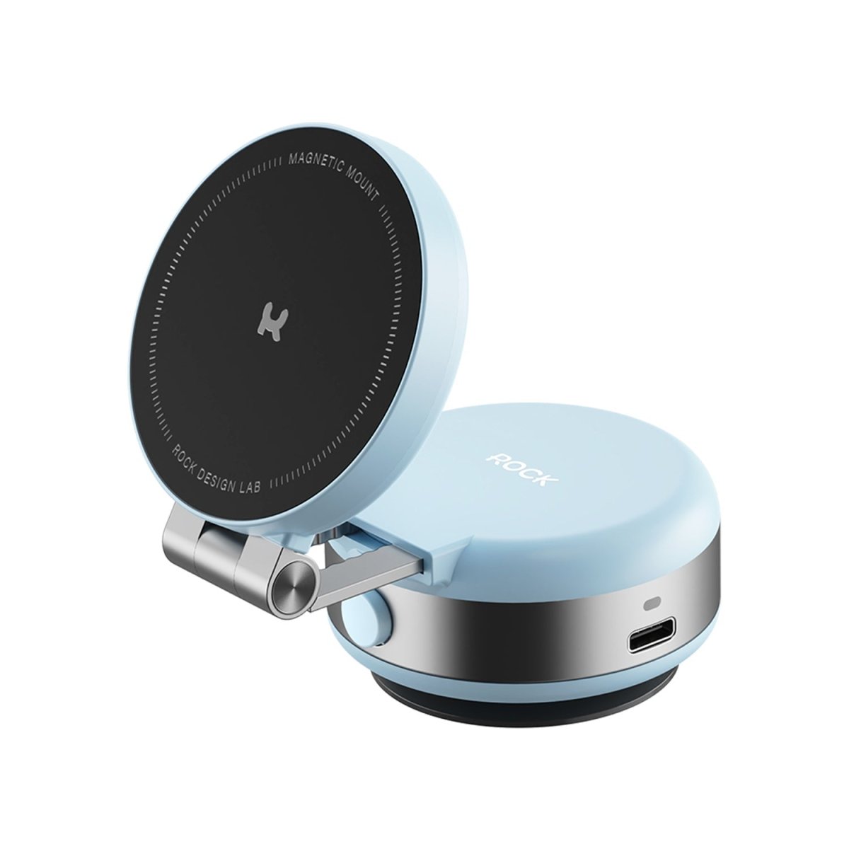 車用スマホホルダー 電動 真空式吸着 マグネット式