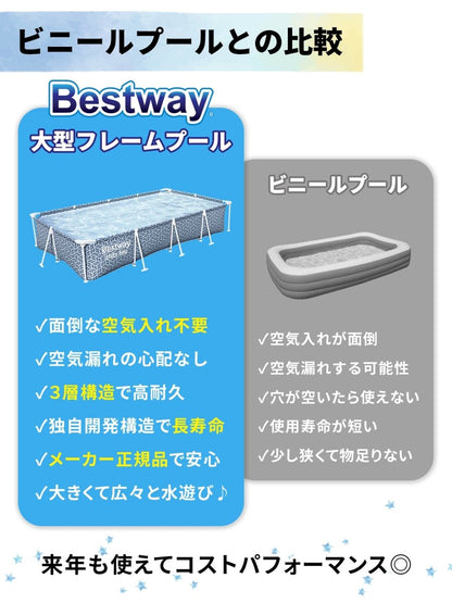 Bestway フレームプール 561FT