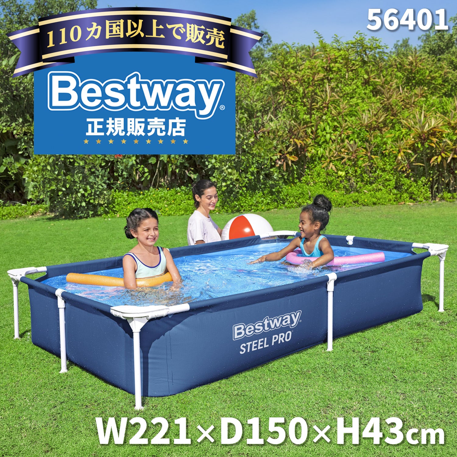 Bestway フレームプール 56401