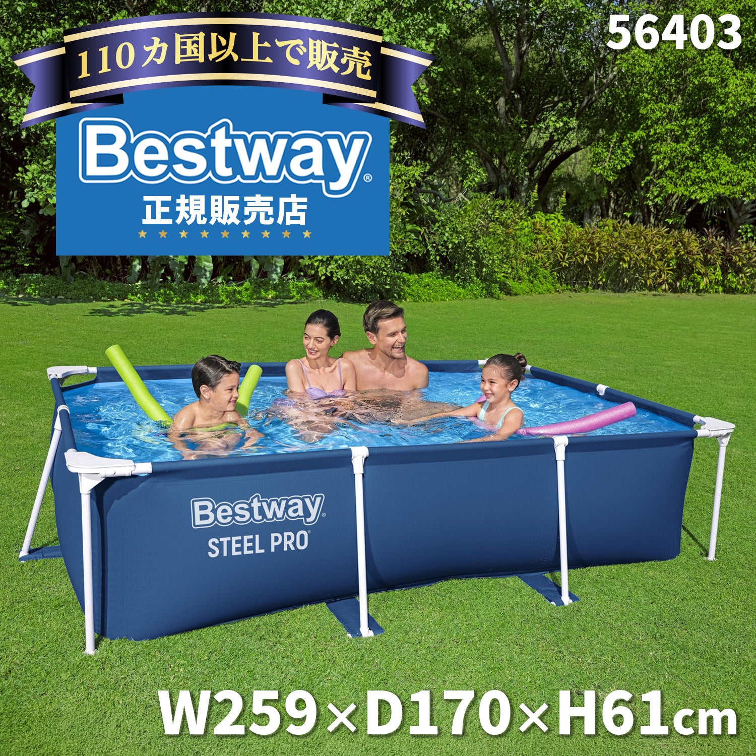 Bestway フレームプール 56403