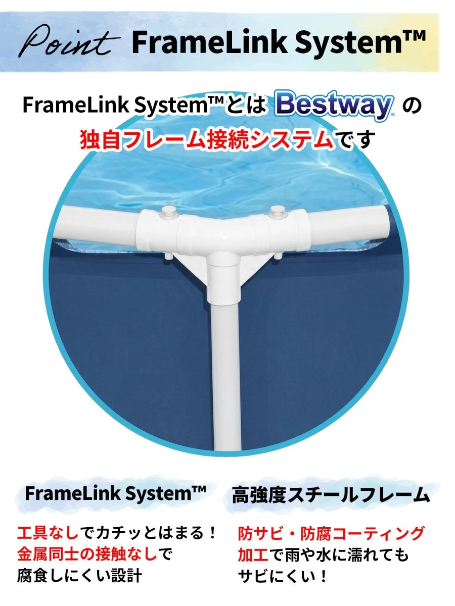 Bestway フレームプール 56404