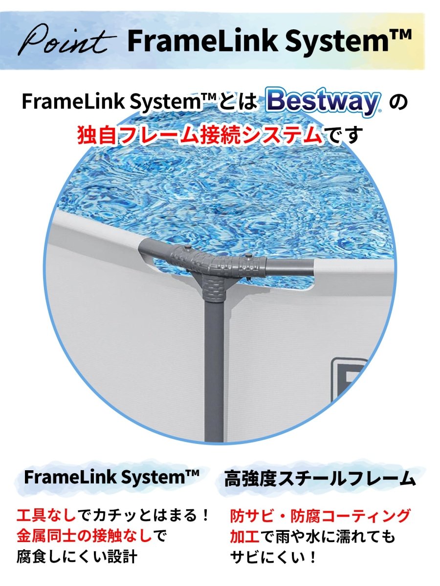 Bestway フレームプール 56406
