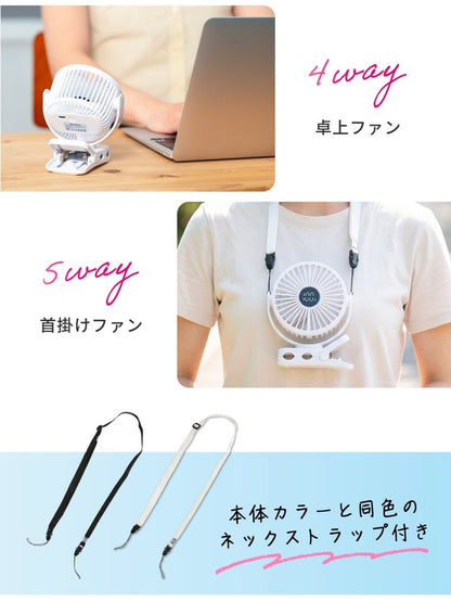 卓上クリップファン マグネット付き F098