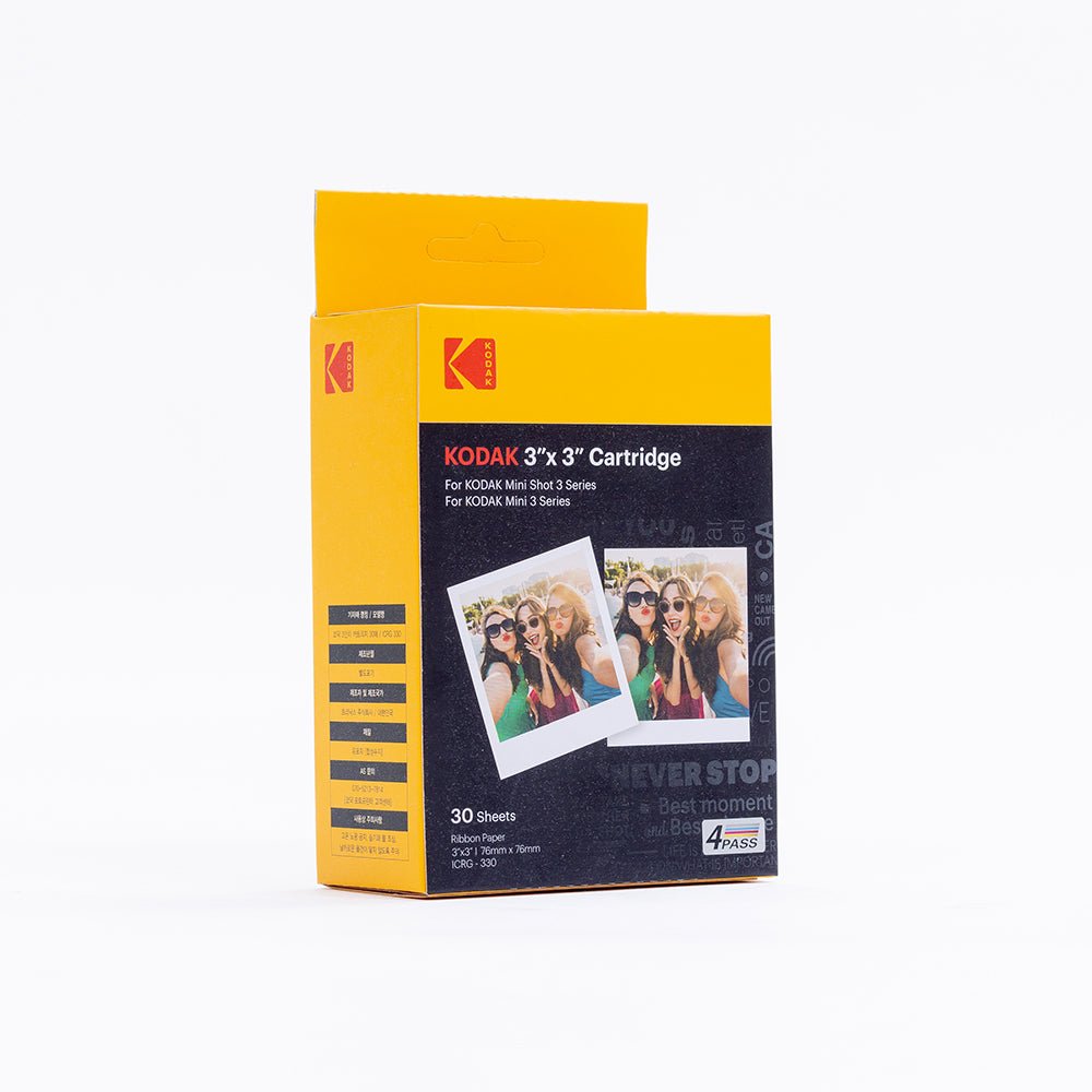 Kodak Mini Shot 3専用インクカートリッジ ICRG - 330 76×76mm 1箱30枚入り