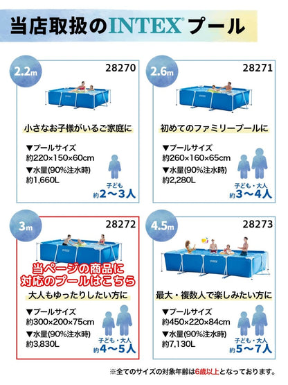 INTEX プール用カバー 28038