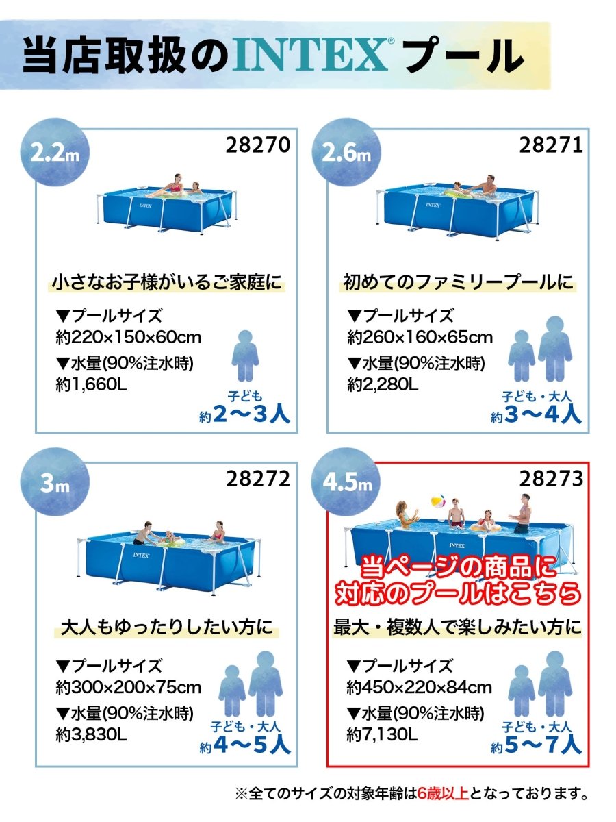 INTEX プール用カバー 28039