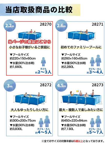INTEX フレームプール 28270