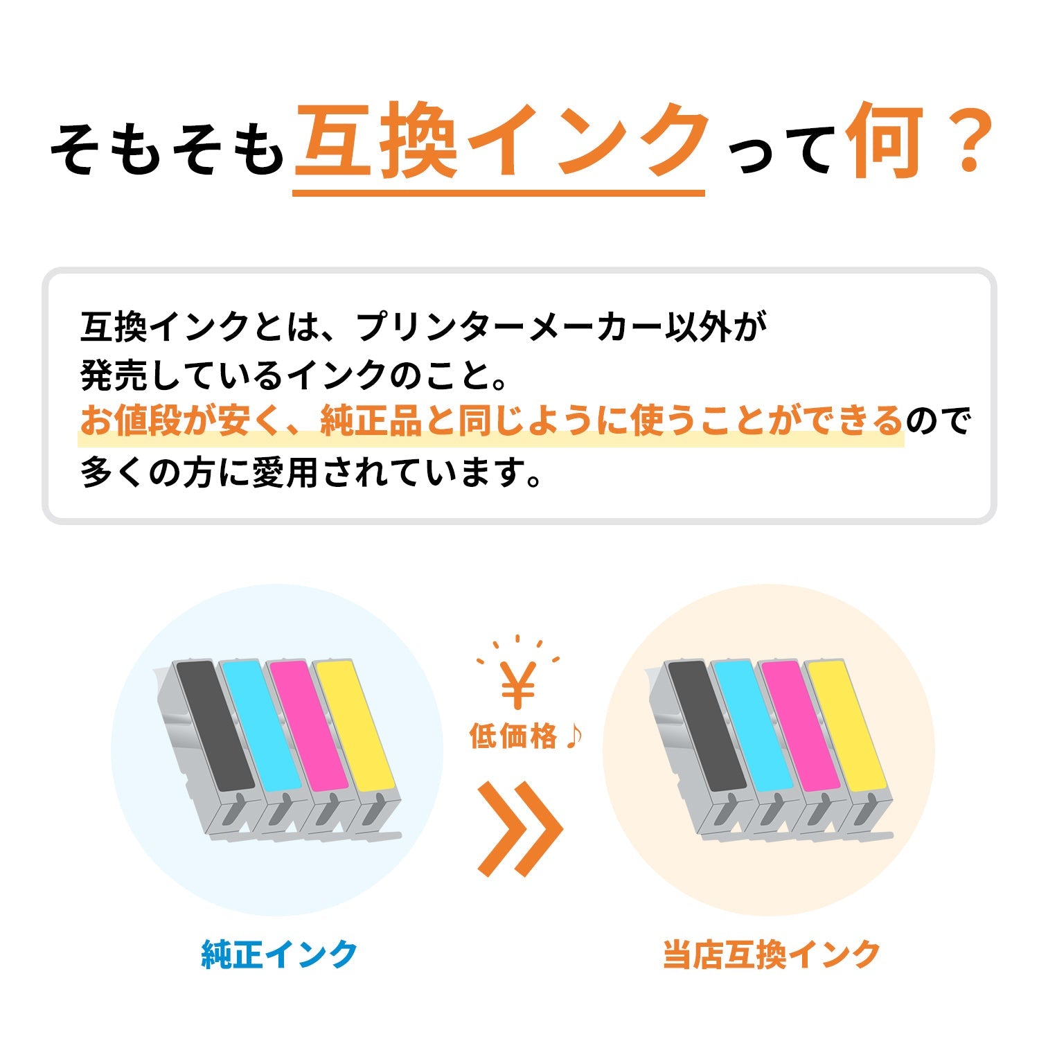 エプソン用 IC93 互換インク 4色セット Lサイズ