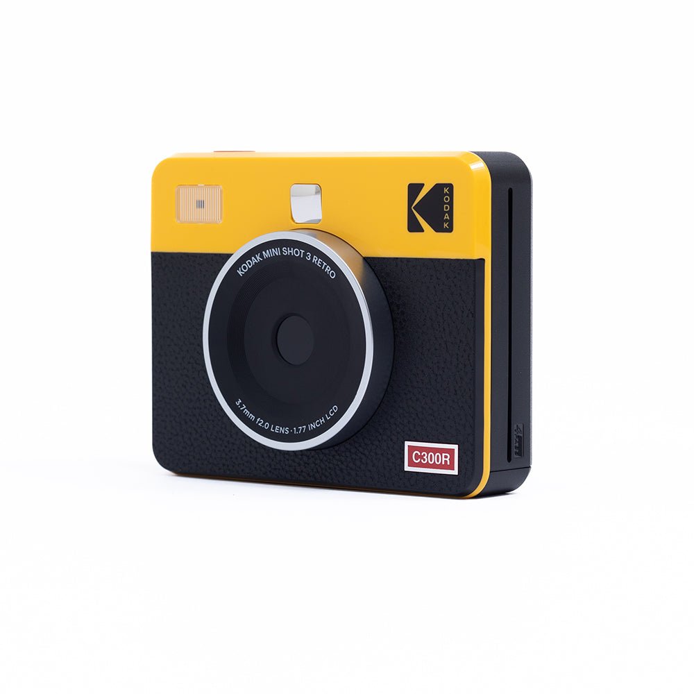 Kodak Mini Shot 3 RETRO インスタントカメラ イエロー コダック