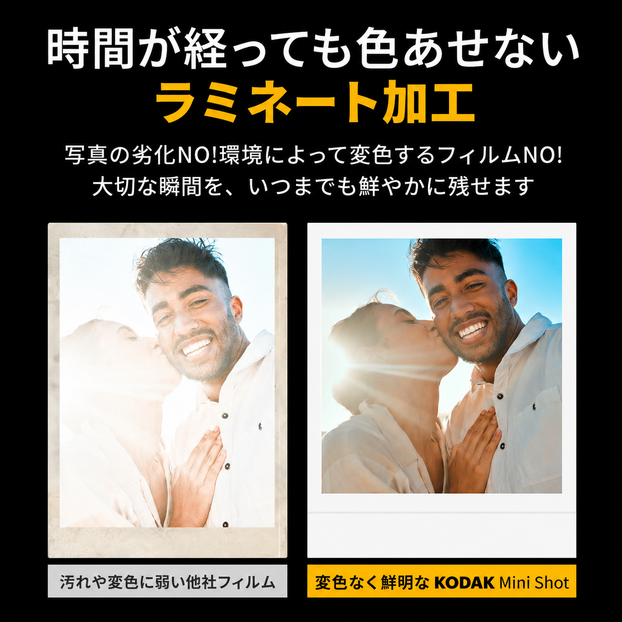 Kodak Mini Shot 3 RETRO インスタントカメラ コダック