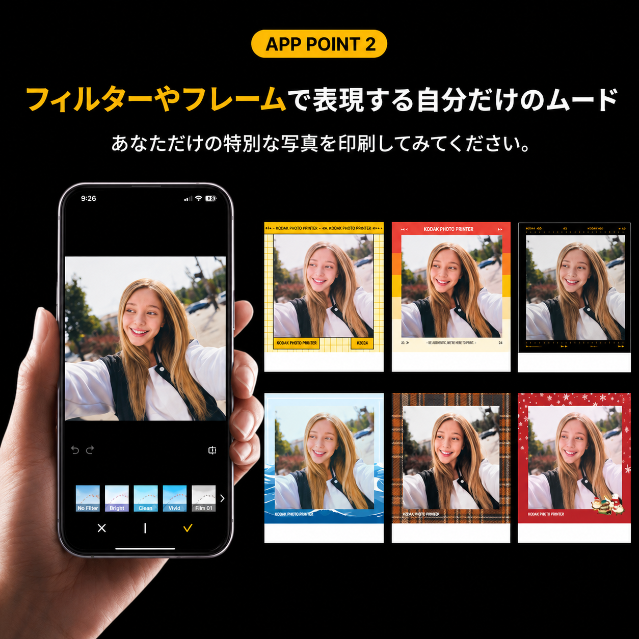 Kodak Mini Shot 3 RETRO インスタントカメラ コダック