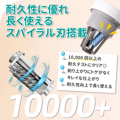 電動鉛筆削り パープルピンク QFP01