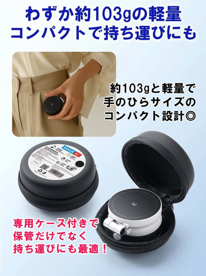 車用スマホホルダー 電動 真空式吸着 マグネット式