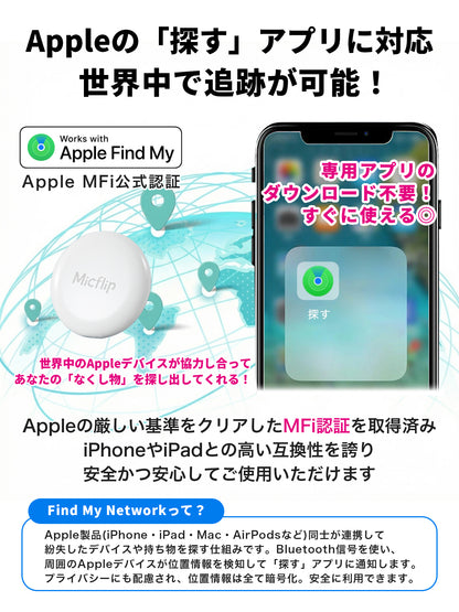 スマートタグ 紛失防止タグ スマートタグケース付き　P23
