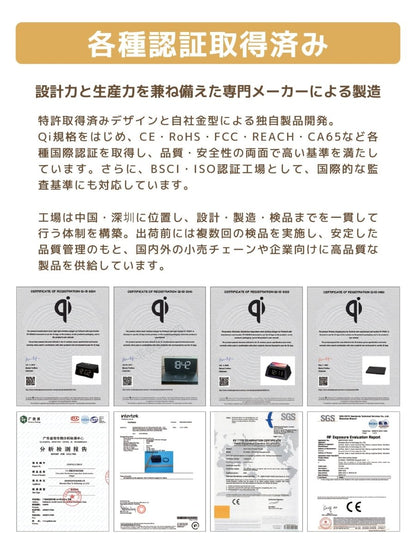 女優ミラー ワイヤレス充電 Bluetoothスピーカー W02255