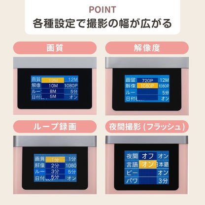 ミニカメラ　TCA - MINI