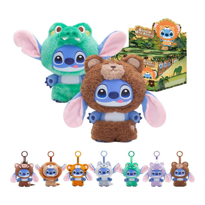 TOPTOY ディズニー スティッチ ワイルドアニマルシリーズ ソフビぬいぐるみ ブラインドボックス