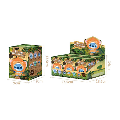 TOPTOY ディズニー スティッチ ワイルドアニマルシリーズ ソフビぬいぐるみ ブラインドボックス