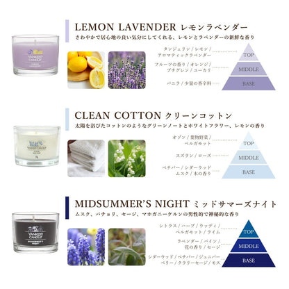 YANKEE CANDLE（ヤンキーキャンドル）アロマミニキャンドル 好きな香りを3個選べるセット タンブラーミニ