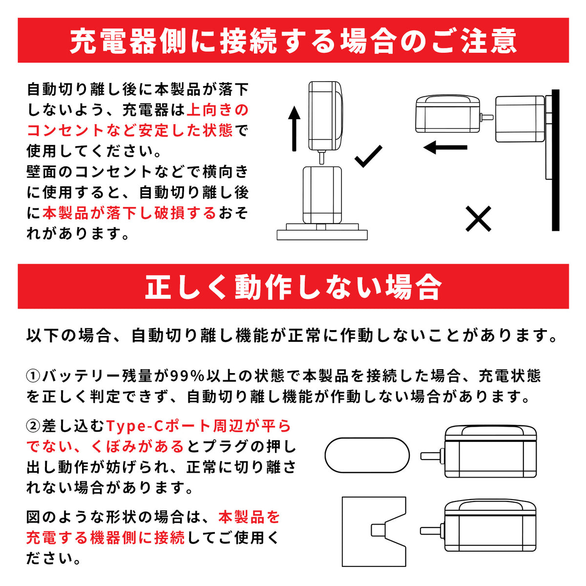 満充電自動分離器 CA003