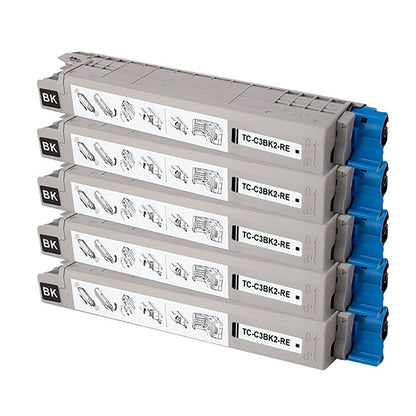 OKI用 TC-C3BK2 リサイクルトナー ブラック 大容量