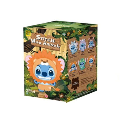 TOPTOY ディズニー スティッチ ワイルドアニマルシリーズ ソフビぬいぐるみ ブラインドボックス