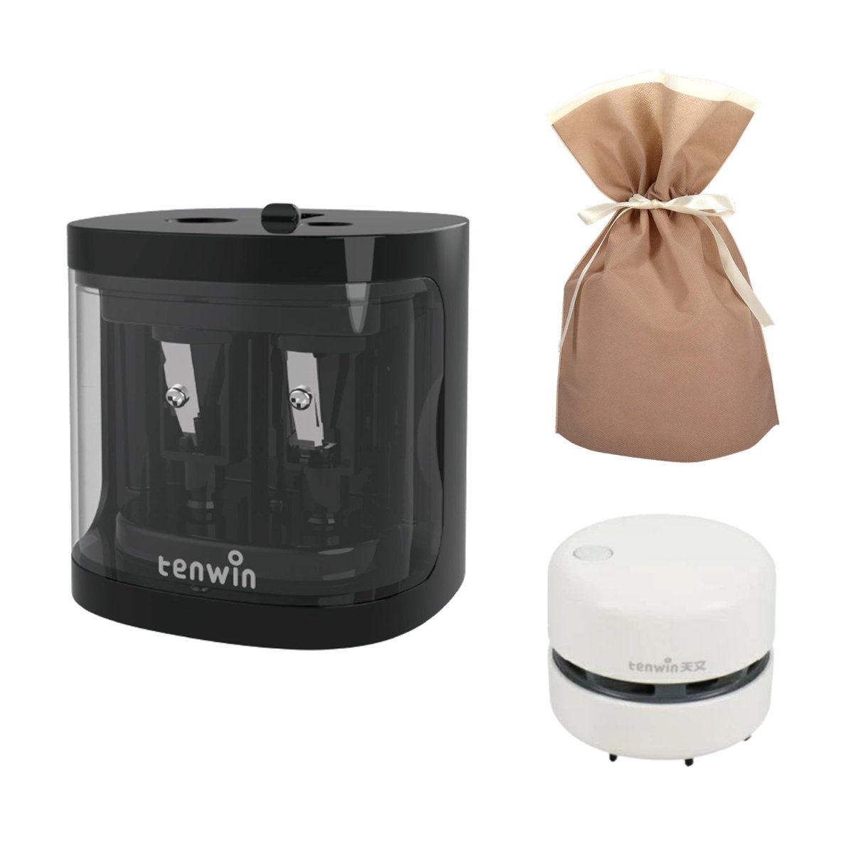 鉛筆削り+クリーナー+ギフト対応 乾電池対応