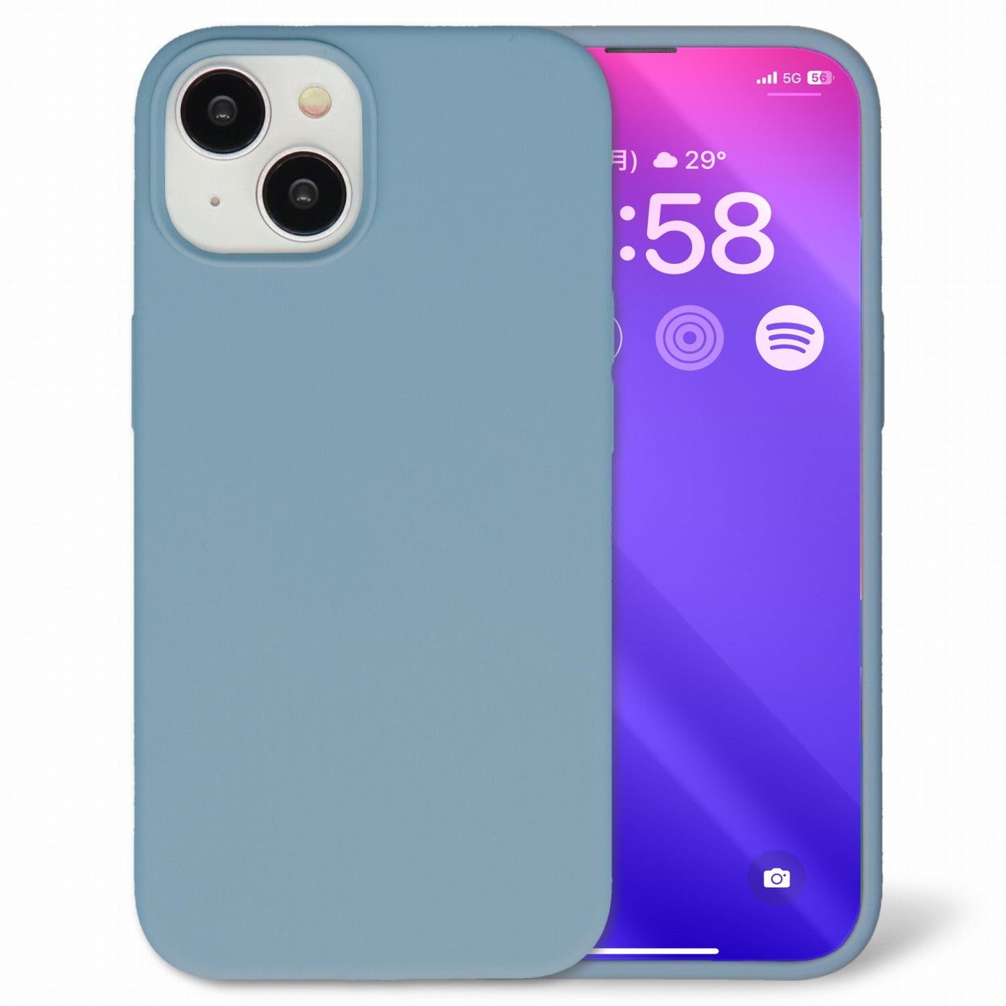 iPhone用 シリコンスマホケース