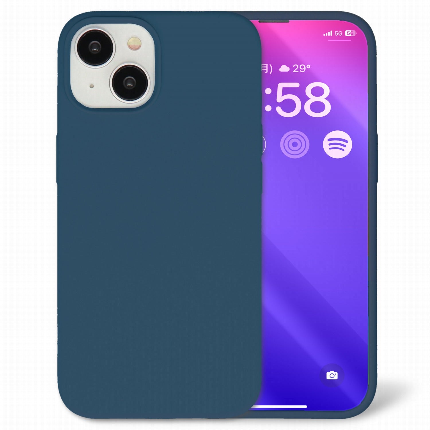 iPhone用 シリコンスマホケース