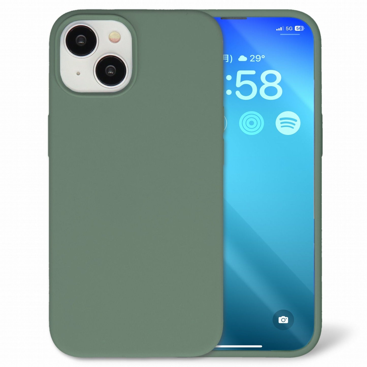 iPhone用 シリコンスマホケース