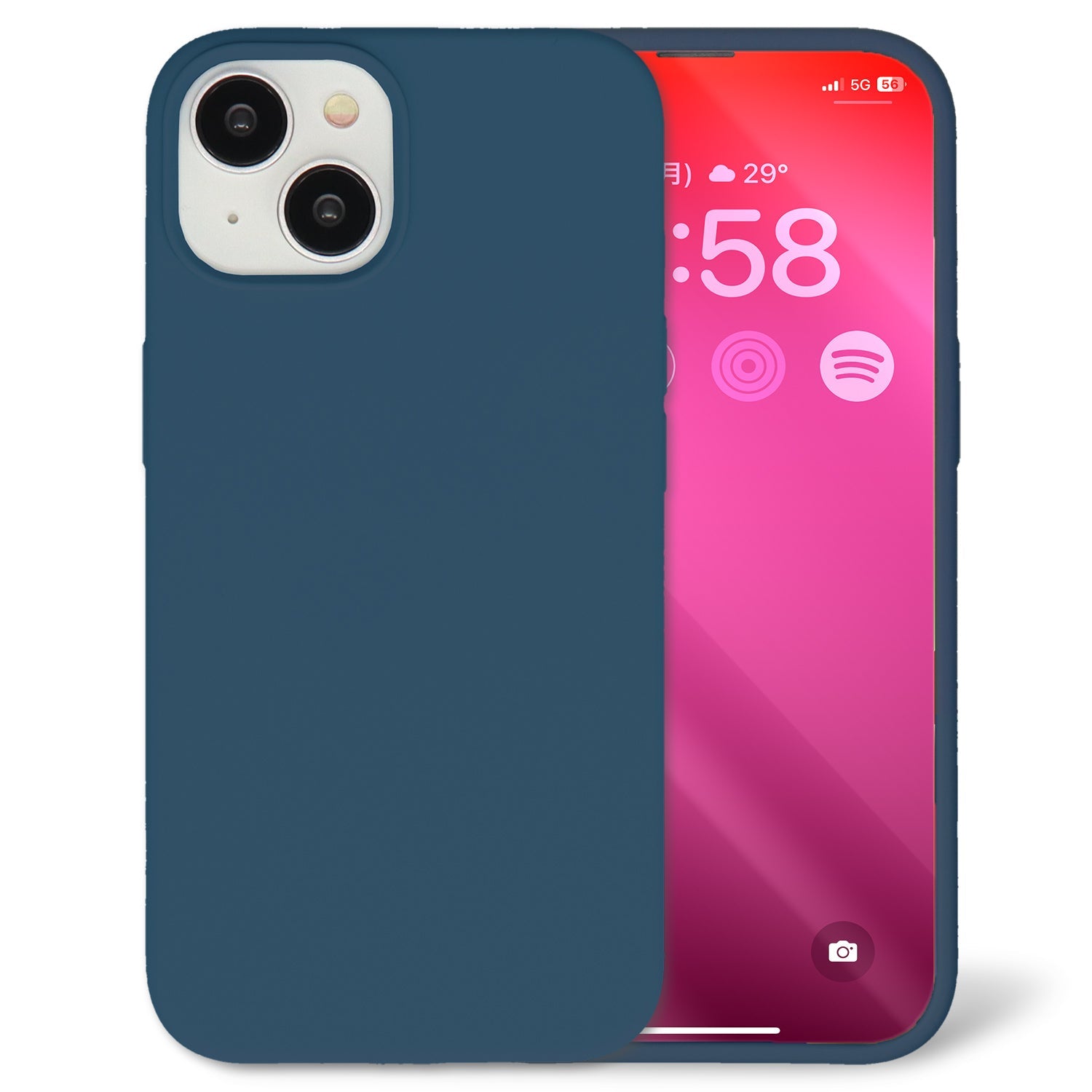 iPhone用 シリコンスマホケース