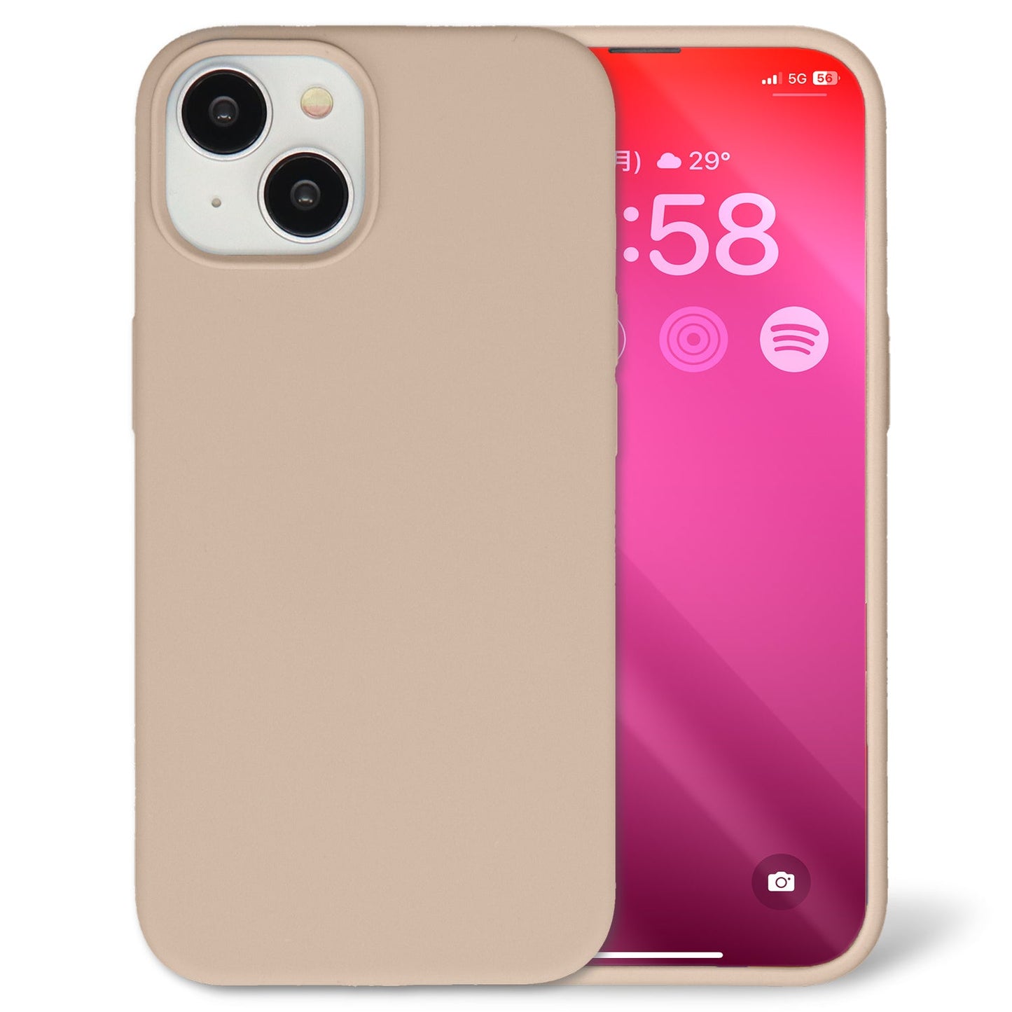 iPhone用 シリコンスマホケース