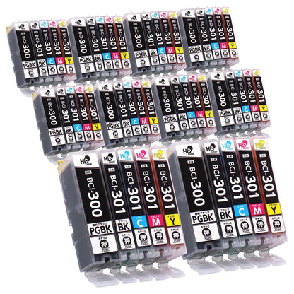 キヤノン用 BCI-301/300 互換インク 5色セット