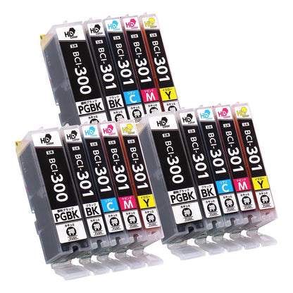 キヤノン用 BCI-301/300 互換インク 5色セット