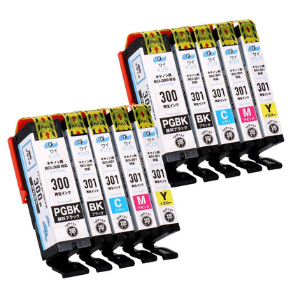 キヤノン用 BCI-301+300/5MP リサイクルインク 5色セット