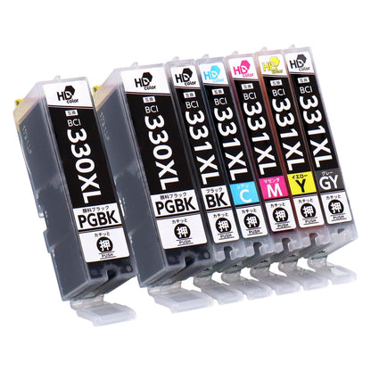 キヤノン用 BCI-331+330/6MP 互換インク 6色セット 大容量