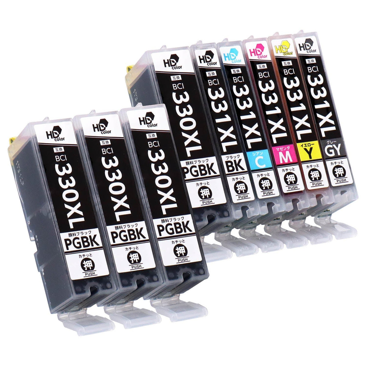 キヤノン用 BCI-331XL+330XL/6MP 互換インク 6色セット 大容量 