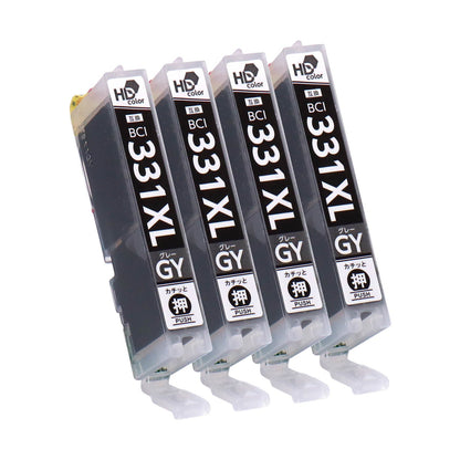 キヤノン用 BCI-331XLGY 互換インク グレー 大容量