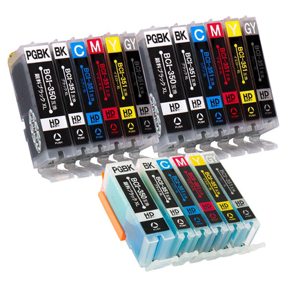 キヤノン用 BCI-350XL+351XL/6MP 互換インクと洗浄カートリッジのセット 大容量
