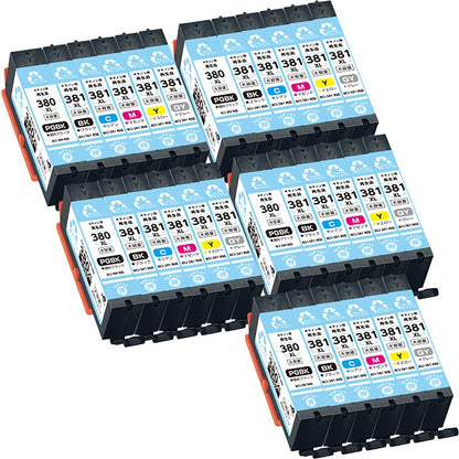 キヤノン用 BCI-381XL+380XL/6MP リサイクルインク 6色セット 大容量